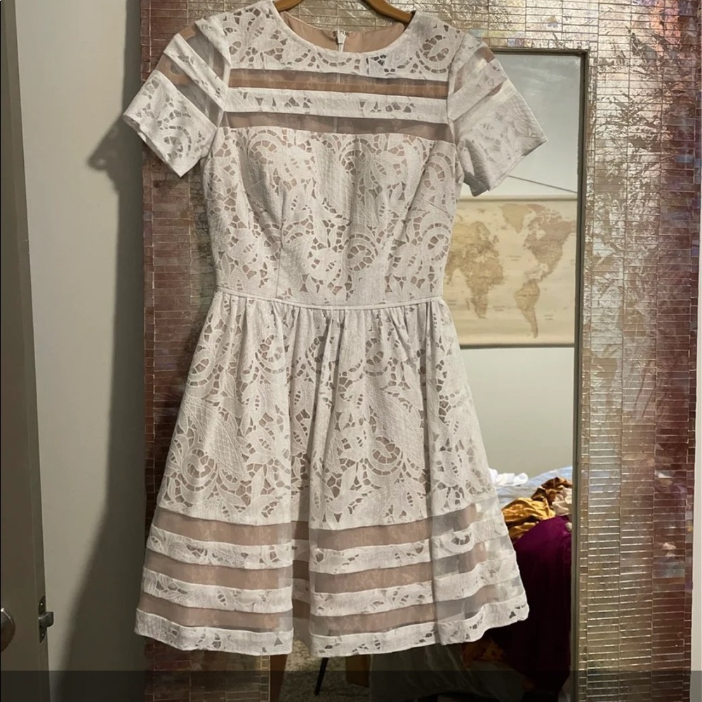 White dress